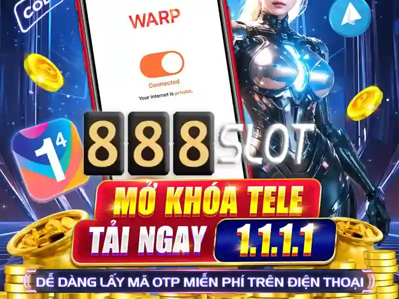 Biểu tượng hộp quà và mã code khuyến mãi trên nền tảng 888slot