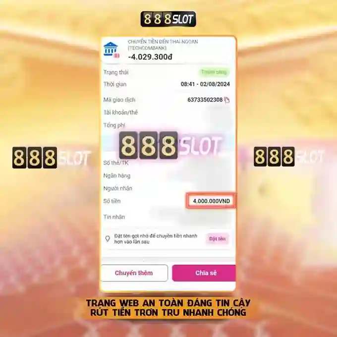 888slot - Nền tảng slot trực tuyến đáng tin cậy tại Việt Nam