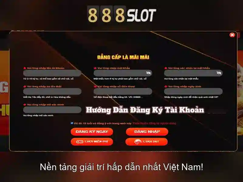 888slot: Trải nghiệm slot online an toàn và hấp dẫn
