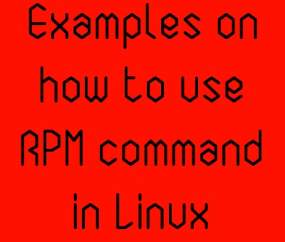 Linux rpm что это