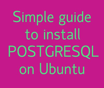 linux postgresql create database